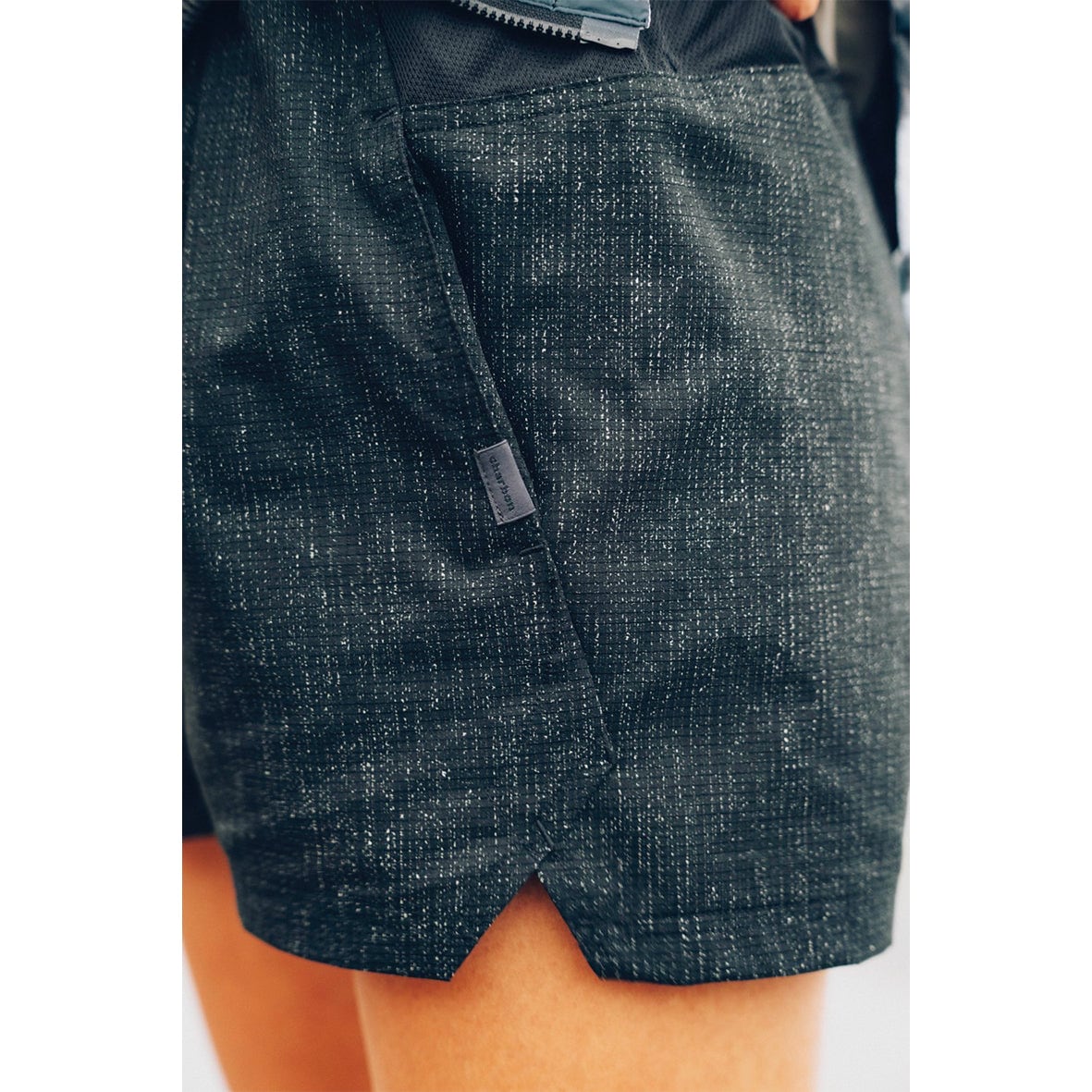 charbon / IKAT 7-POCKET RACING SHORTS (UNISEX)