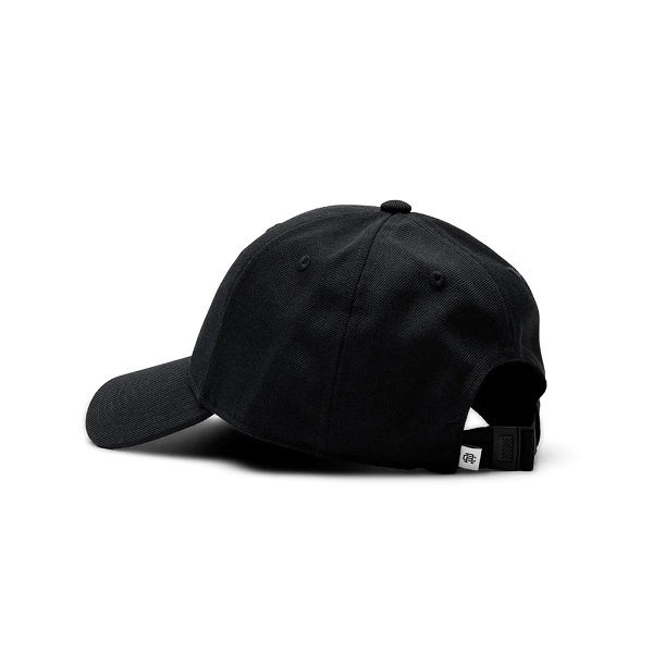 REIGNING CHAMP MONOGRAM 6-PANEL CAP BLACK RC-7349
