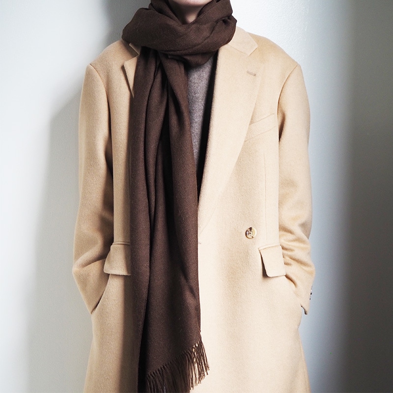 小物 Non Brushed Large Stole Non Brushed Large Stole | EUREKA FACTORY HEIGHTS