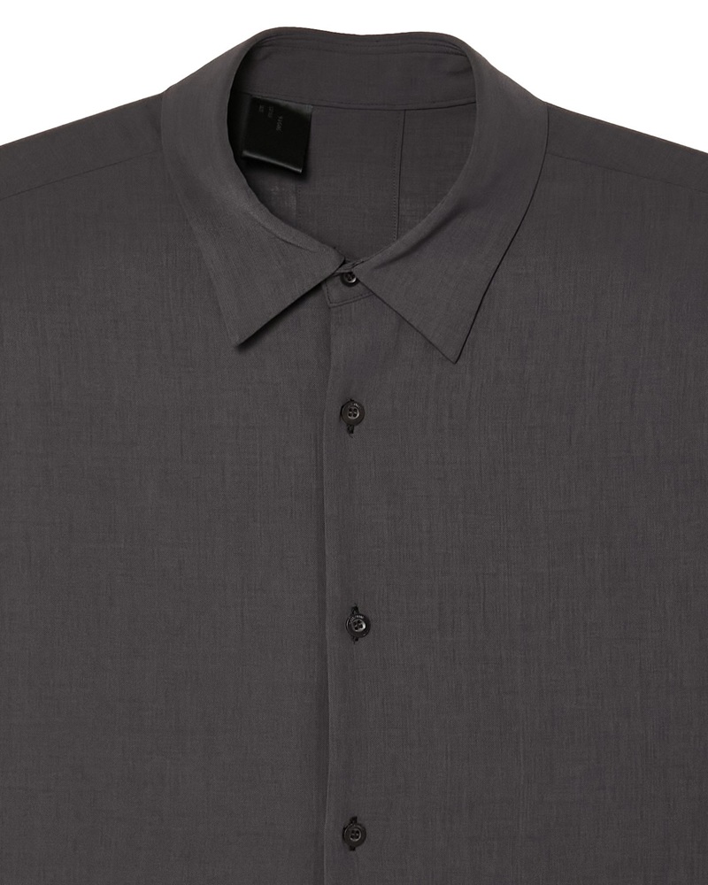 N.HOOLYWOOD 26SS】HALF SLEEVE BIG SHIRT (CHARCOAL) 2261-SH55-011