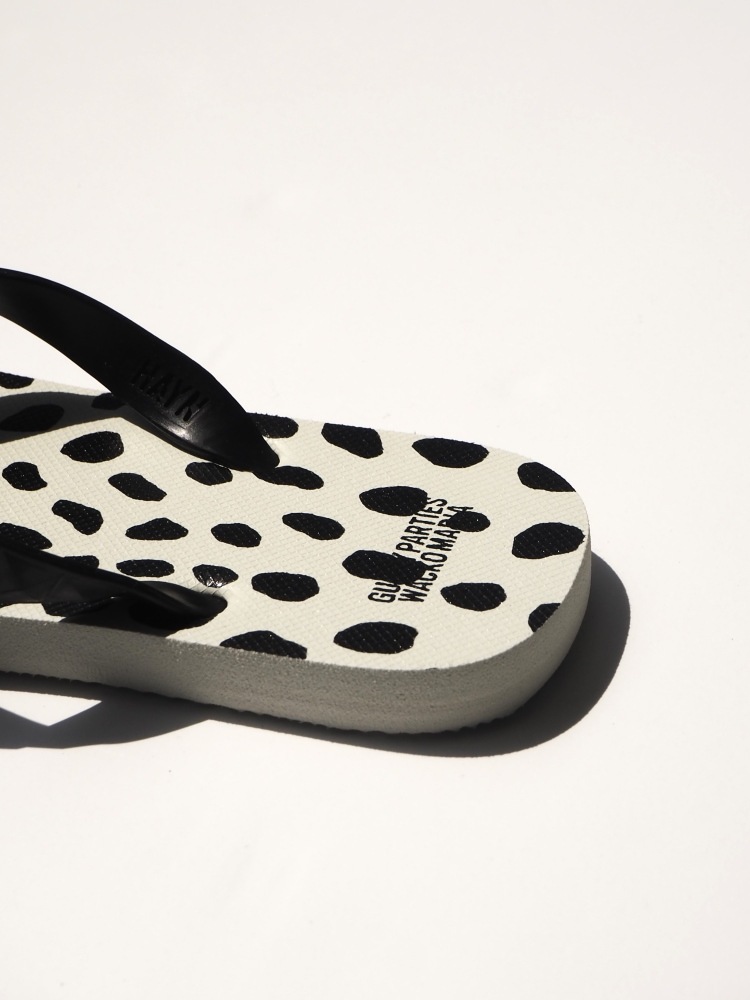 WACKO MARIA × HAYN / BEACH SANDALS (TYPE-2) WHITE - 2024年春