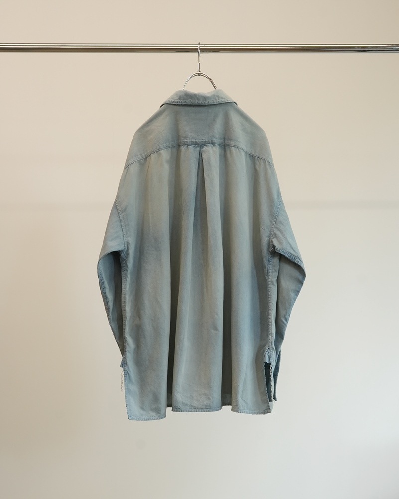 AGING CHAMBRAY SHIRT(INDIGO) サイズ2