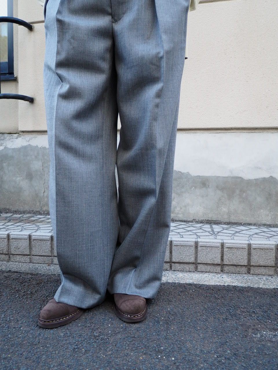 スーツ AURALEE bluefaced wool dobby stripe 22AW スーツ AURALEE bluefaced wool dobby stripe 22AW スーツ