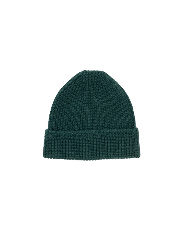 visvim / KNIT BEANIE (W/WS) (0123203003013) GREEN