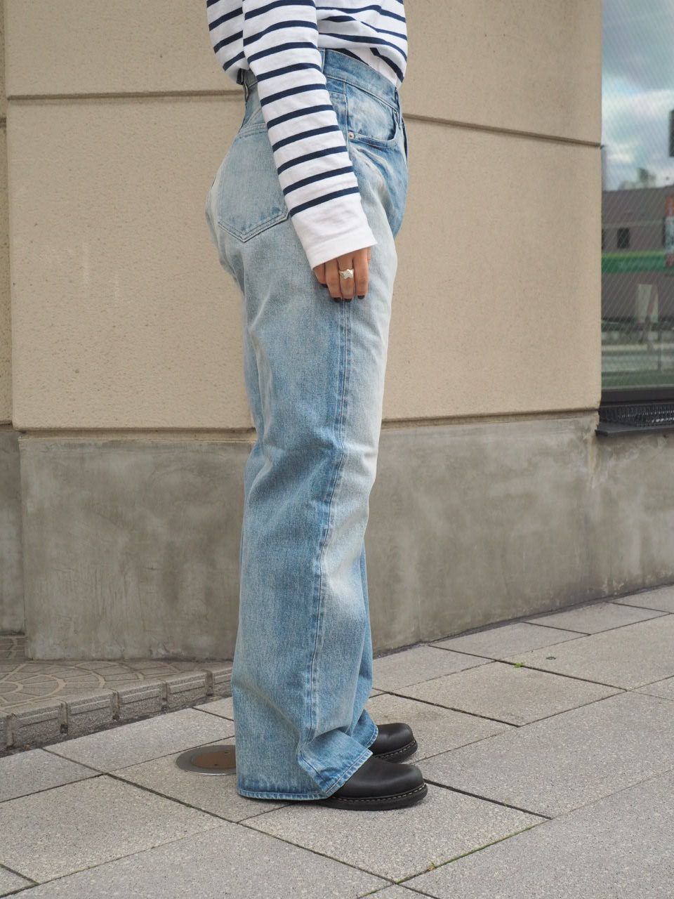 2025AW】 SELVEDGE FADED HEAVY DENIM PANTS (FADED INDIGO) A25AP04DH