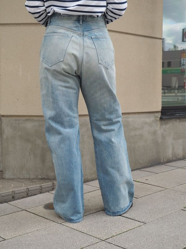 2025AW】 SELVEDGE FADED HEAVY DENIM PANTS (FADED INDIGO) A25AP04DH