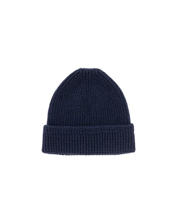 visvim / KNIT BEANIE (W/WS) (0123203003013) NAVY
