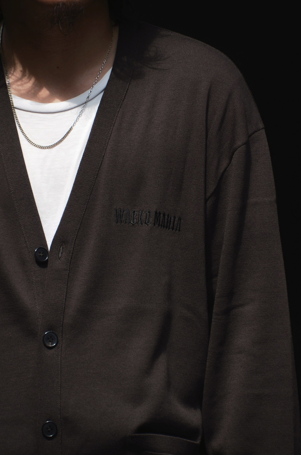 WACKO MARIA/ワコマリア】 COTTON KNIT CARDIGAN (TYPE-2) KHAKI 25FWE