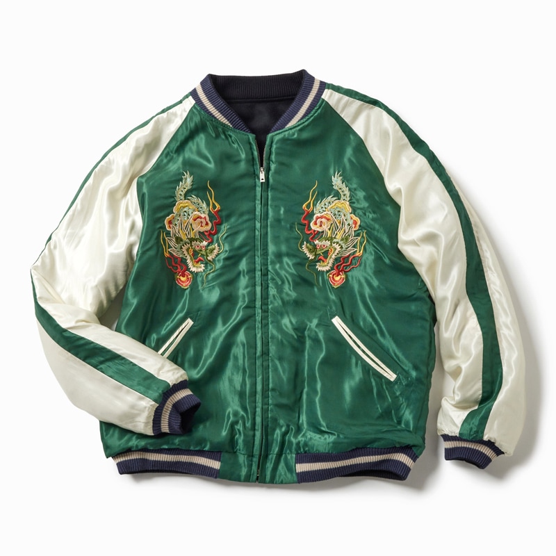 Gold スカジャンWOOL MELTON SOUVENIR JACKET GOLD-WOOL MELTON SOUVENIR JACKET (BLK) 10/12 (Sat) launch.