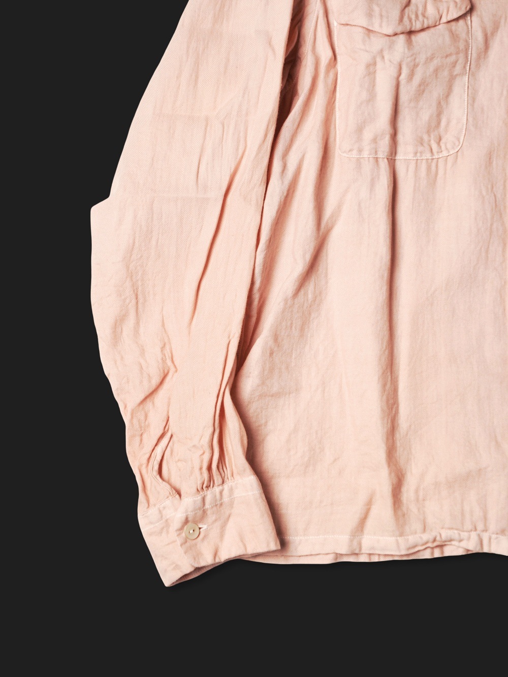 2026SS】T.T タイガタカハシ Lot.101 Open Collar Shirt (SAKURA