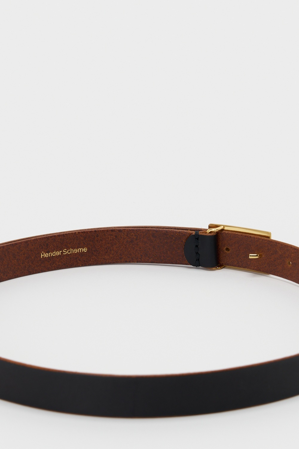Hender Scheme/エンダースキーマ solid buckle belt (black) zw-c-sbb