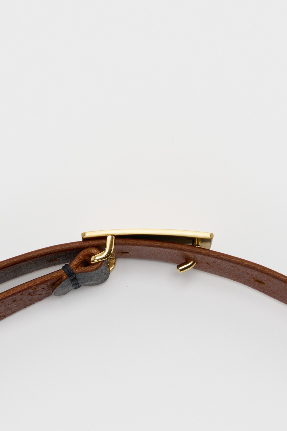 Hender Scheme/エンダースキーマ solid buckle belt (dark brown) zw-c