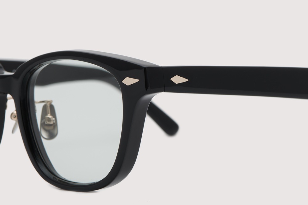 NOCHINO OPTICAL｜SANSUI-FR #02 Gloss Black × Grey Green to D.Grey