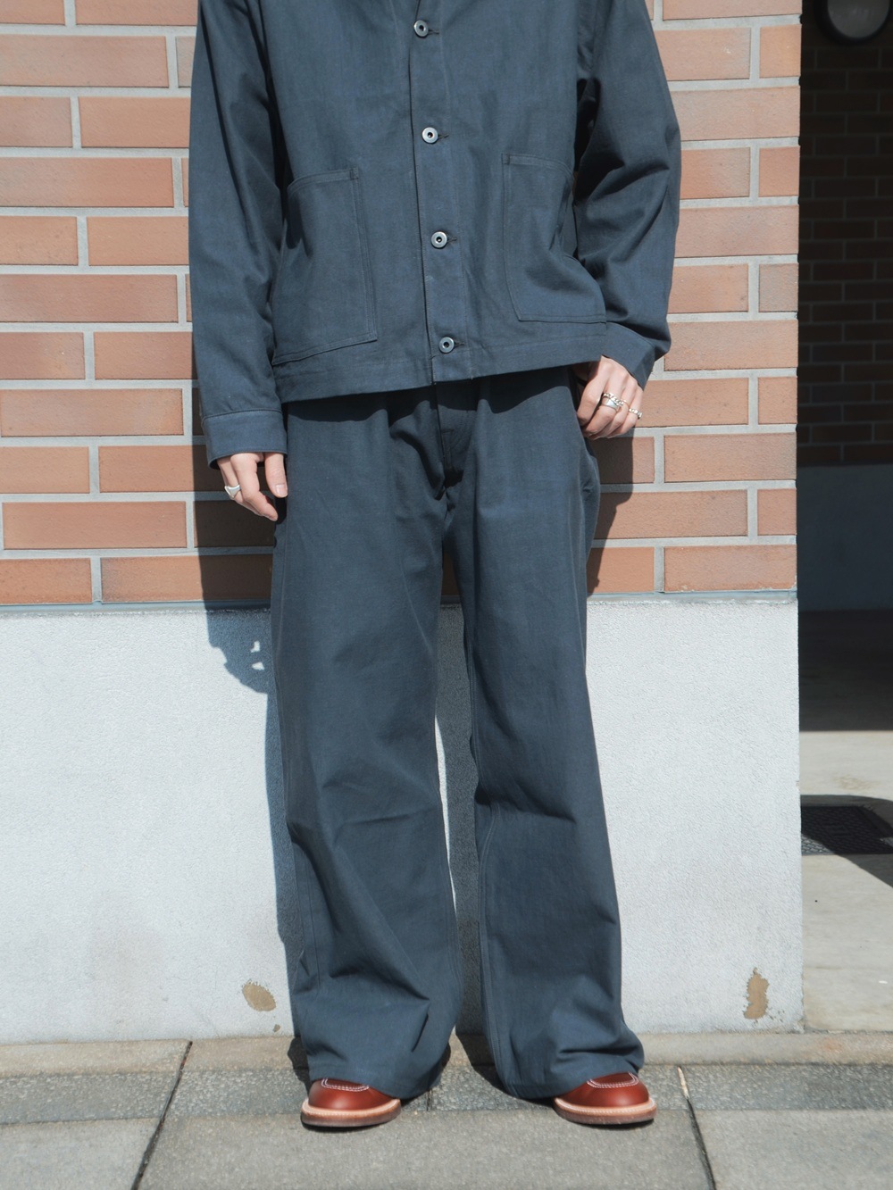 T.T】 Lot.204 Engineer Trousers (CHARCOAL) TTSS26204の通販