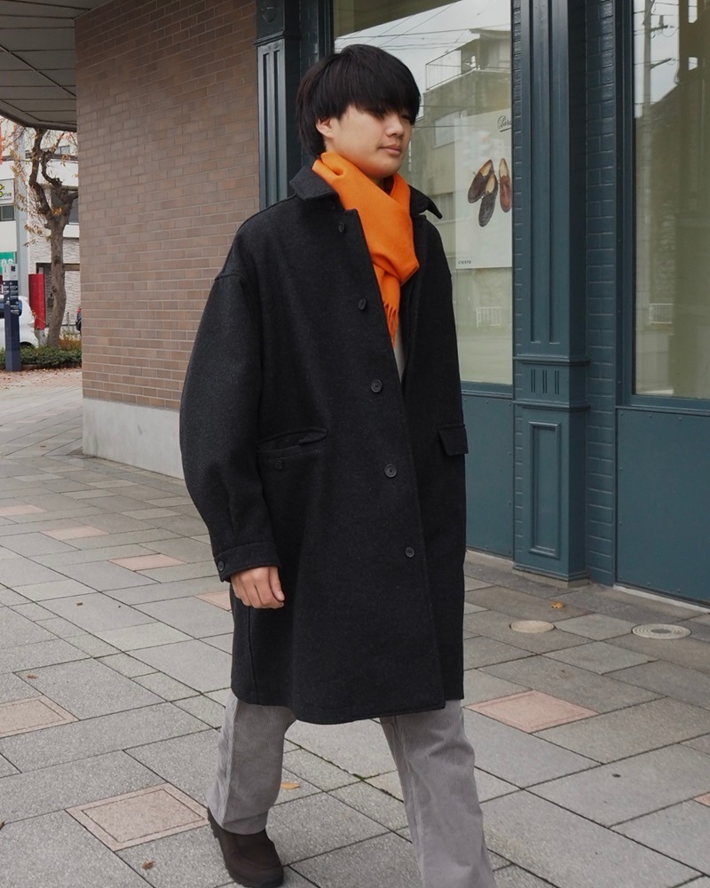 Compilation Wool Over Coat (ZC_Mix Charcoal) NP72461