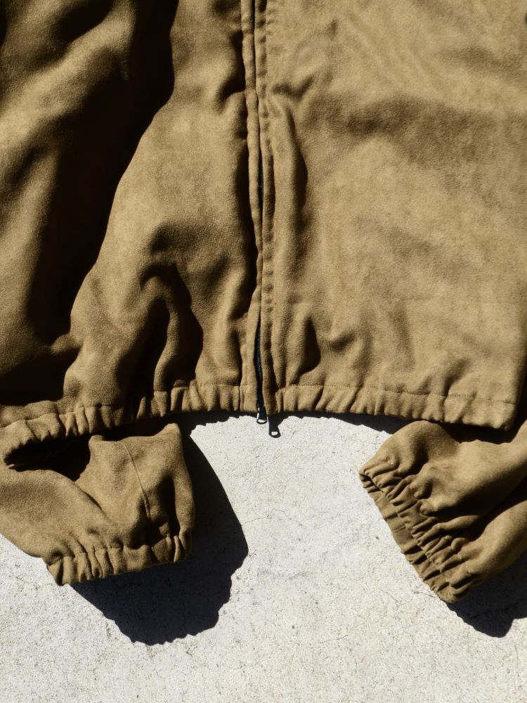 CIENTO別注】ANCELLM｜VEGAN LEATHER KIMONO BLOUSON (KHAKI