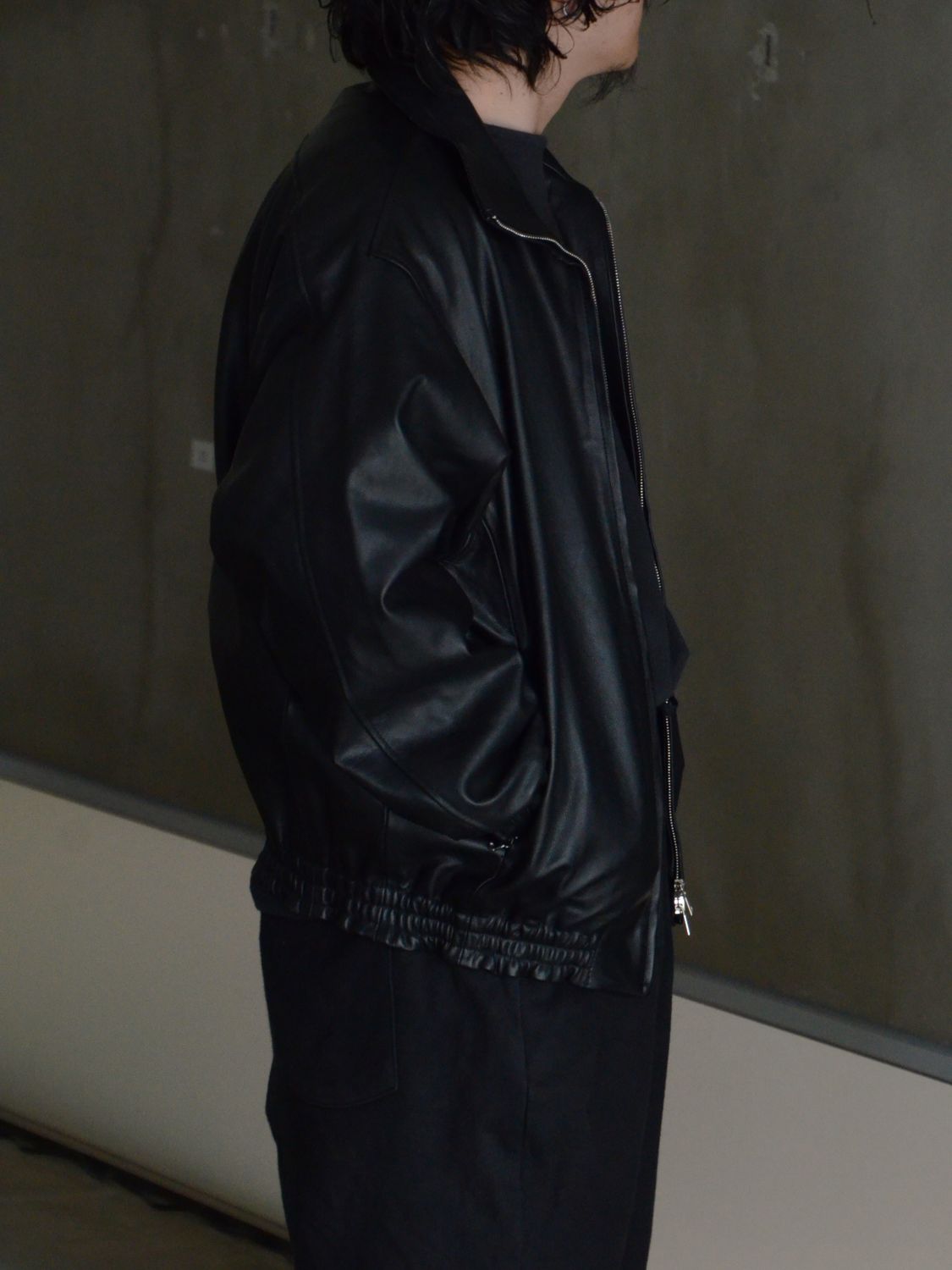 YOKE/ヨーク】 Carf Leather Truck Jakcet (BLACK) YK26SS01157Bの通販