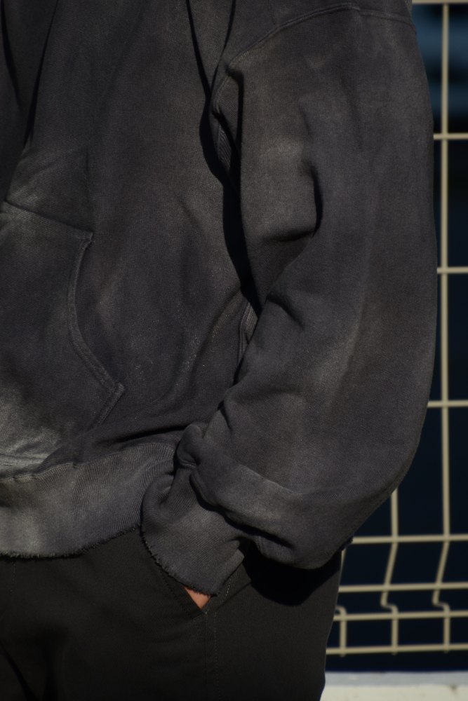 2025AW - ANCELLM SWITCHING HOODIE (BLACK) ANC-CT116 - CIENTO WEB STORE