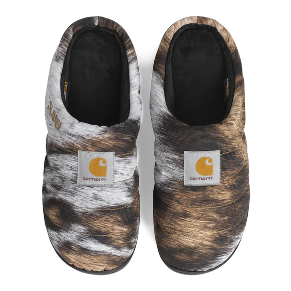carhartt WIP SUBU FOR CARHARTT WIP CORDURA SLIPPERS Wild Dog Print