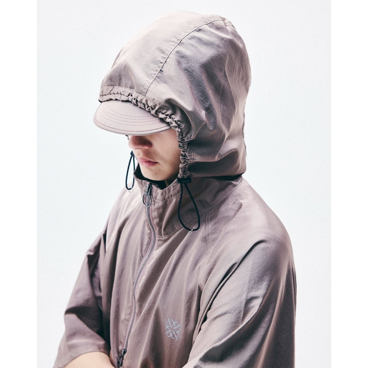 charbon / LIMONTA NYLON ANORAK JACKET PINK