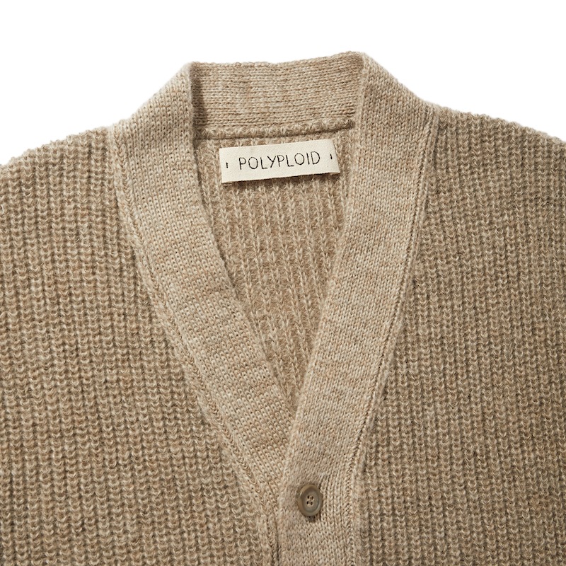 POLYPLOID KNIT CARDIGAN C：11-C-09 03 POLYPLOID KNIT CARDIGAN \\\"C\\\"