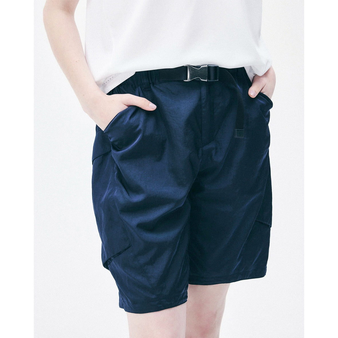シャルボン charbon LIMONTA NYLON CARGO SHORTS charbon / LIMONTA NYLON CARGO SHORTS NAVY