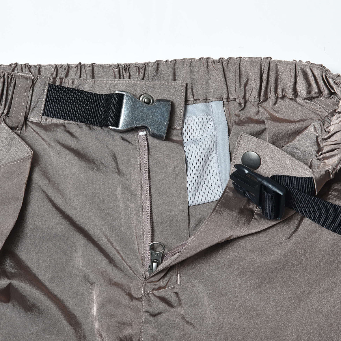 charbon / LIMONTA NYLON CARGO SHORTS NAVY