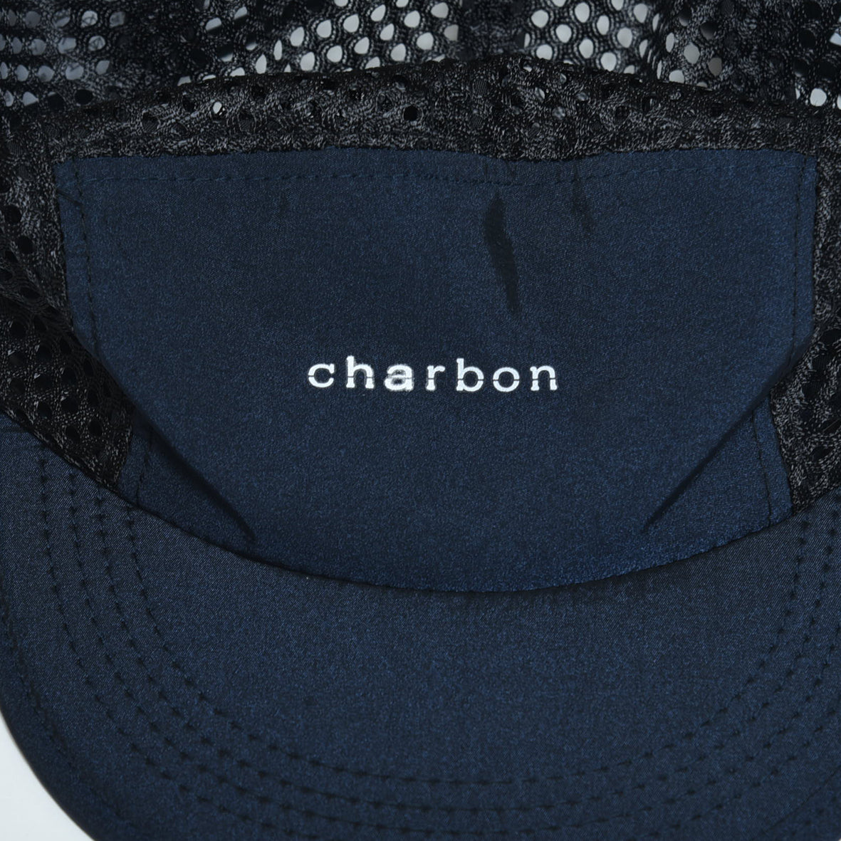 charbon / LIMONTA NYLON MESH CAP NAVY