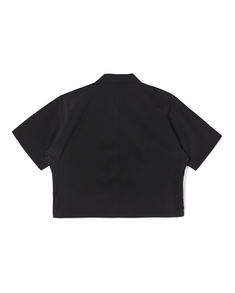 N.hoolywood プルオーバー　シャツ　黒　サイズ38 N.HOOLYWOOD 26SS】HALF SLEEVE SHIRT (CHARCOAL) 2261-SH50-005