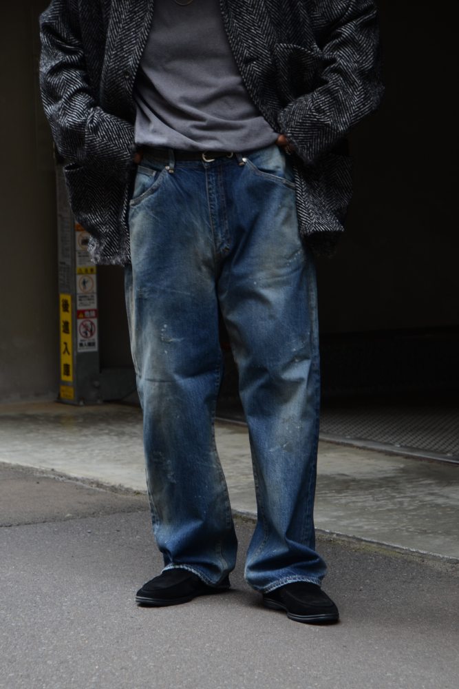 デニムパンツ - #02 AGING01 (INDIGO) ANC-PT97 - CIENTO WEB STORE