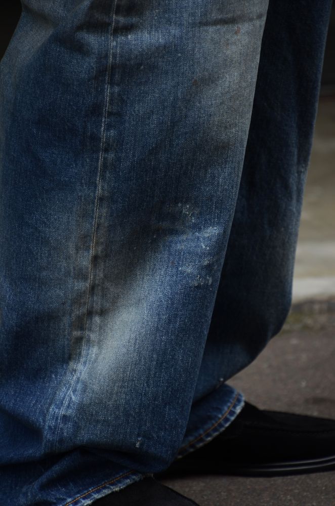 パンツ 25aw ANCELLM #04 AGING01 INDIGO 1 デニムパンツ - #02 AGING01 (INDIGO) ANC-PT97 - CIENTO WEB STORE