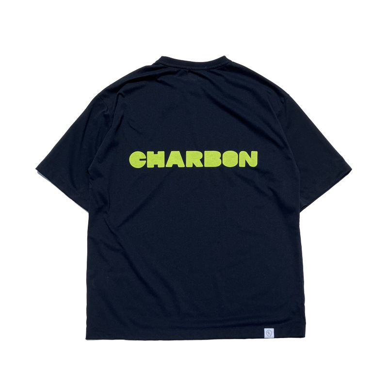 シャルボン charbon DRY BIG T SHIRTS charbon / EMBLEM DRY BIG T-SHIRTS BLACK