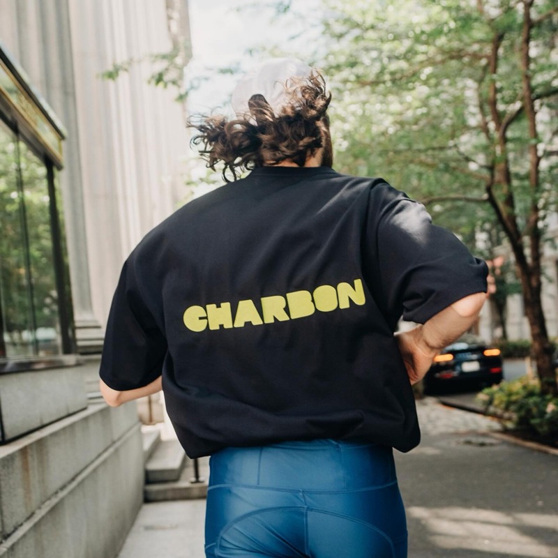 シャルボンTシャツBACK LOGO DRY BIG T-SHIRTS