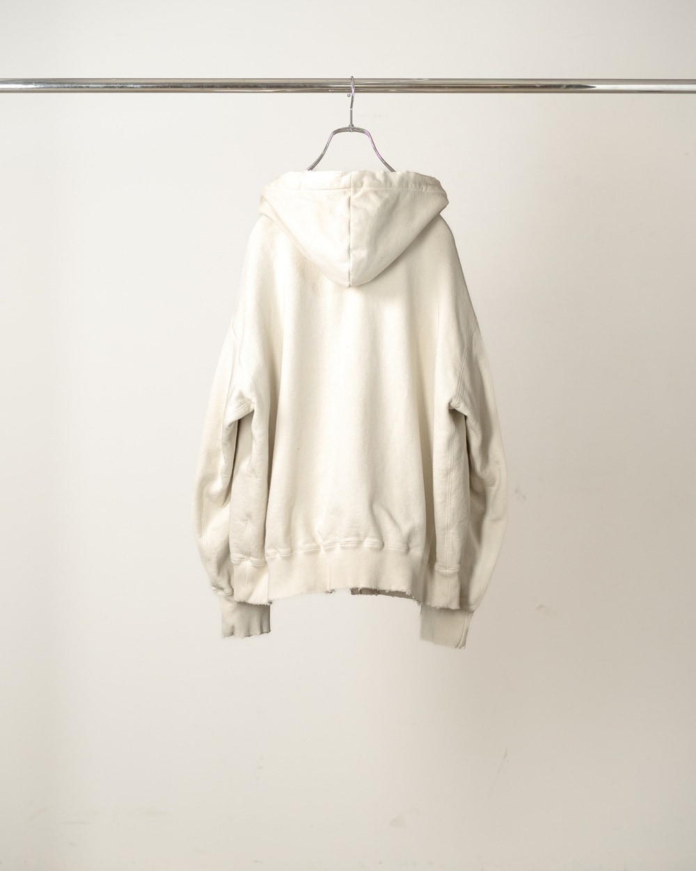 26FW】ZIP UP HOODIE (G.WHITE) ANC-STD-CT07 ANCELLM アンセルムの通販