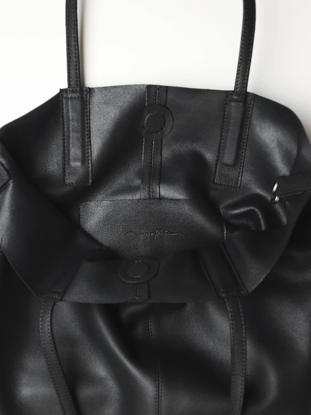 Morphee モルフェ 3WAY MEDIUM TOTE (LONG) BLACK ML-BLK-1の通販