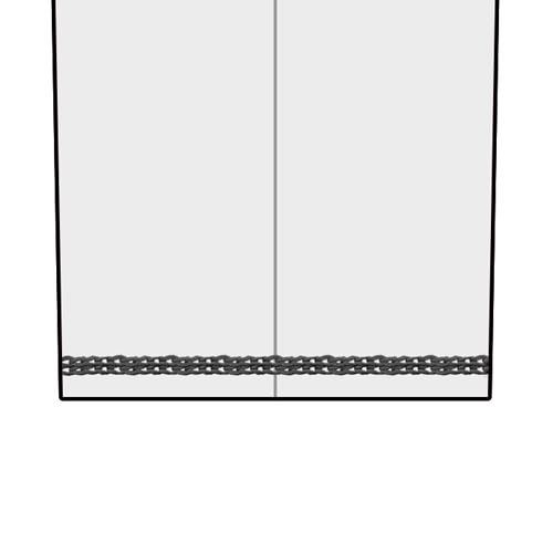 【心斎橋リフォーム提携】PANTS裾 ダブルチェーンステッチ仕上げ