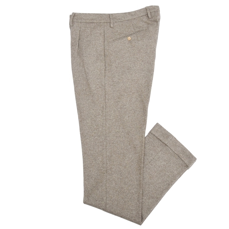【SALE52%OFF】METRICO（メトリコ）<br>ウールナイロンニットジャージ1プリーツテーパードパンツ PAYSAN17575 13052006025