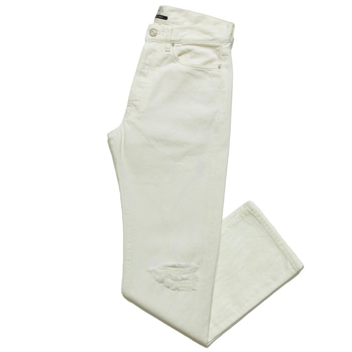 【40%OFF】COVERT（コーベルト）<br>ペイント×クラッシュストレートホワイトデニム DM8003 13061004025