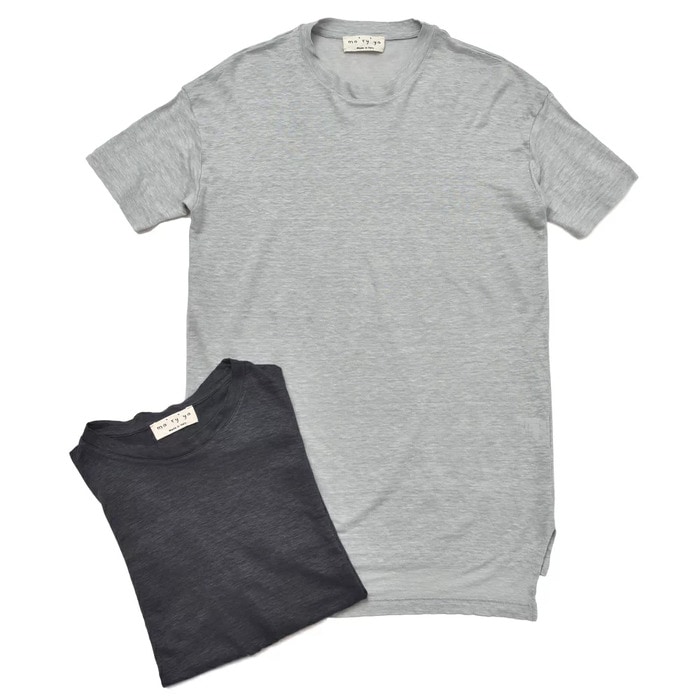 【40%OFF】ma'ry'ya（マリア）<br>ウォッシュドリネンS/Sクルーネックカトソー Y6J036 12171010025