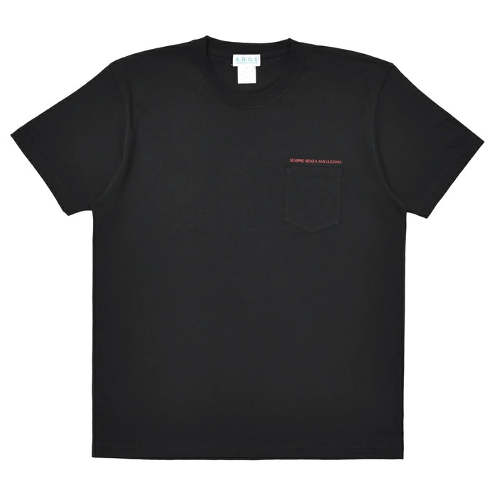 ALWAYS OUT OF STOCK(オールウェイズ アウト オブ ストック)<br>コットンロゴポケットS/Sカットソー POCKET TEE 12172001140