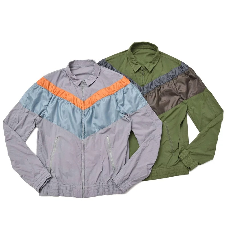 kolor becon ナイロンジャケットグレー緑 kolor BEACON(カラービーコン)】Jacket｜PARIGOT ONLINE（パリゴ