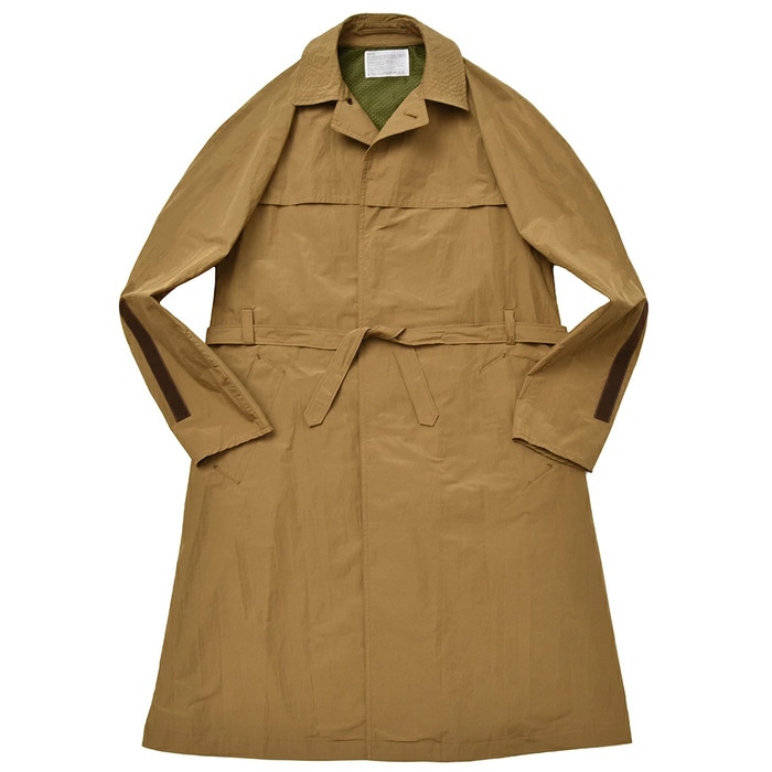 【SALE52%OFF】kolor（カラー）<br>ポリエステルコットンオーバーサイズドベルテッドコート 18SCM-C04112 14181400133