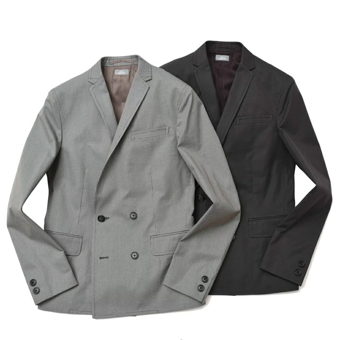 【SALE52%OFF】kolor BEACON（カラー ビーコン）<br>コットンハウンドトゥース×グレンチェック4Bダブルジャケット 17SBM-J03132 17071000133