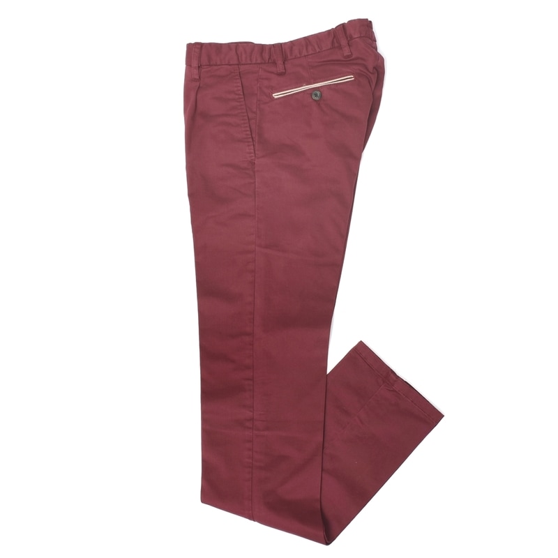 【SALE52%OFF】J.W.BRINE（ジェイダブリューブライン）<br>製品染め コットンストレッチ ツイルソリッド ワンタックチノパンツ 33032003039