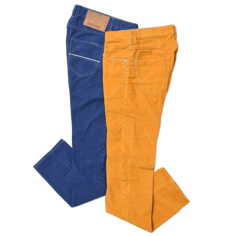 【SALE52%OFF】Care label（ケアレーベル）<br>コットン コーデュロイ ５ポケット カラーパンツ Country501 33032002067
