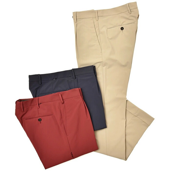 【SALE52%OFF】PT01（ピーティーゼロウーノ）<br>KULT ポリエステル ストレッチ 1プリーツ パンツ 33081027081