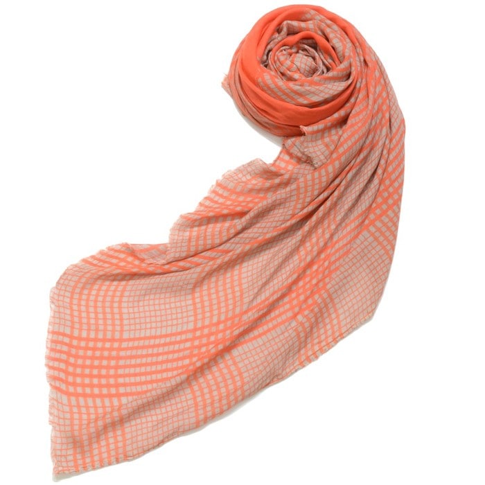 【40%OFF】CONTROFIGURA（コントロフィグラ）<Br>モダールカシミアチェック×ライノストール16430 18352003025