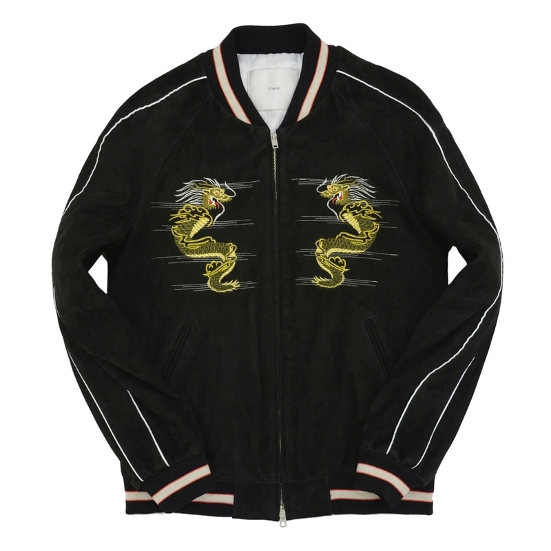 【SALE52%OFF】COVERT（コーベルト）<br>ゴートスエードパデッドスーベニアジャケット EM2013D 14062010025