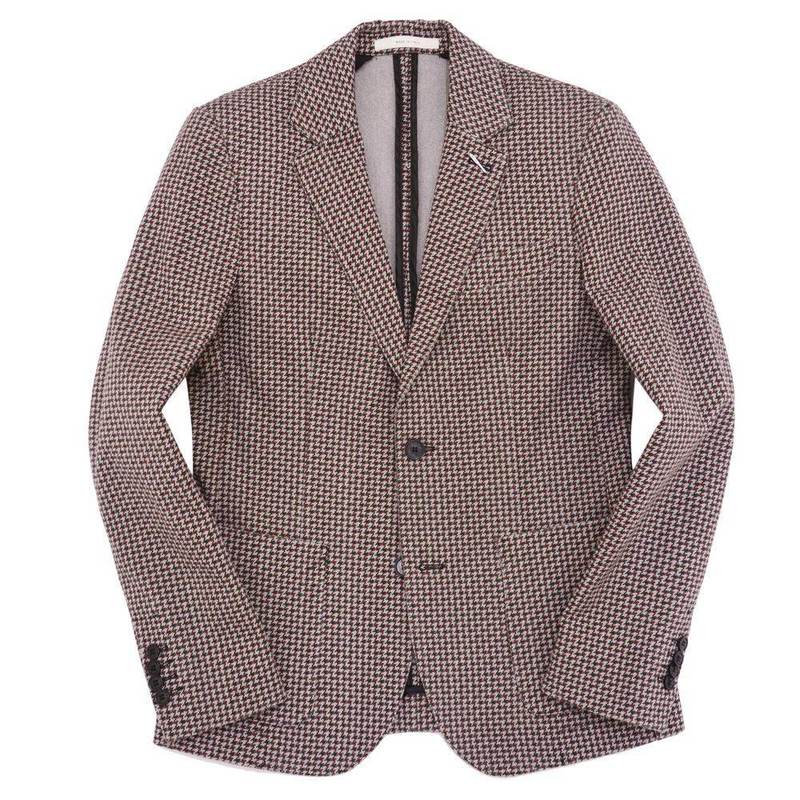 【SALE52%OFF】CRUNA（クルーナ）<br>コットンポリストレッチガンクラブチェック2Bジャケット MCR17A4014 Burano185 17062005043