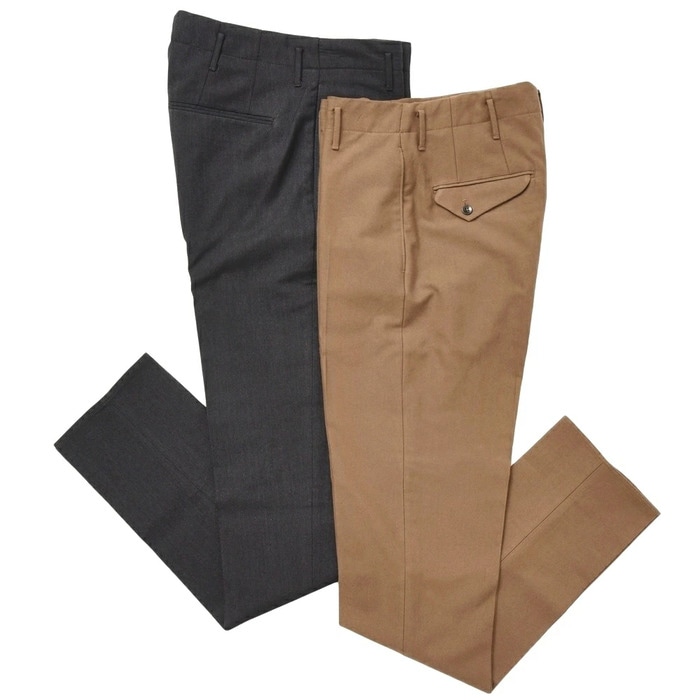 【SALE52%OFF】INCOTEX（インコテックス）<br>CARROT FIT コットンウールギャバジンキャロットテーパードパンツ ARCHIVO 1AA604-40250 13072009091